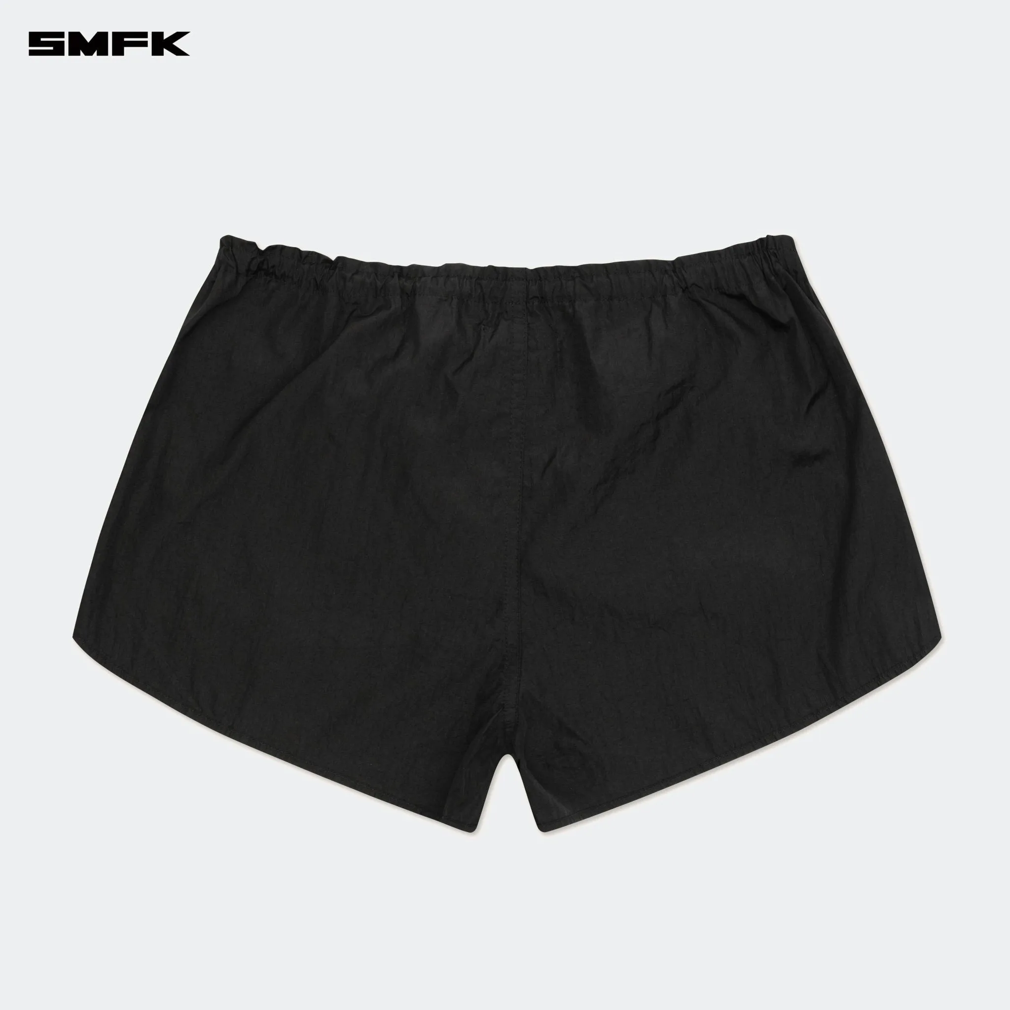 Ancient Myth Alloy Skin Low-Waist Jogging Shorts Black