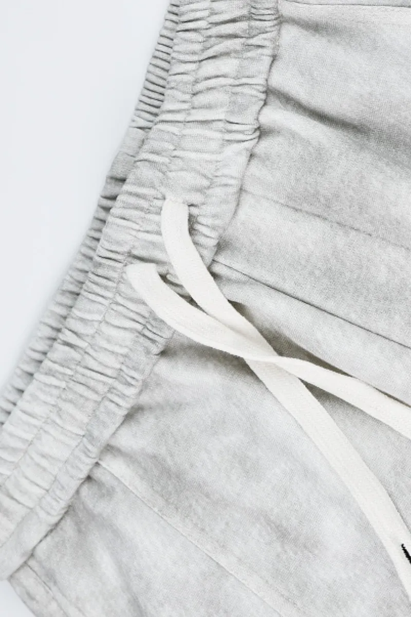 Baggy Low-Rise Wide-Leg Fleece Sweatpants