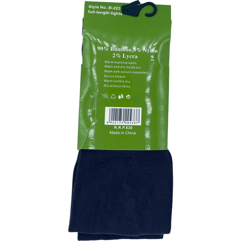 Bamboo Full Length Tights - Brown