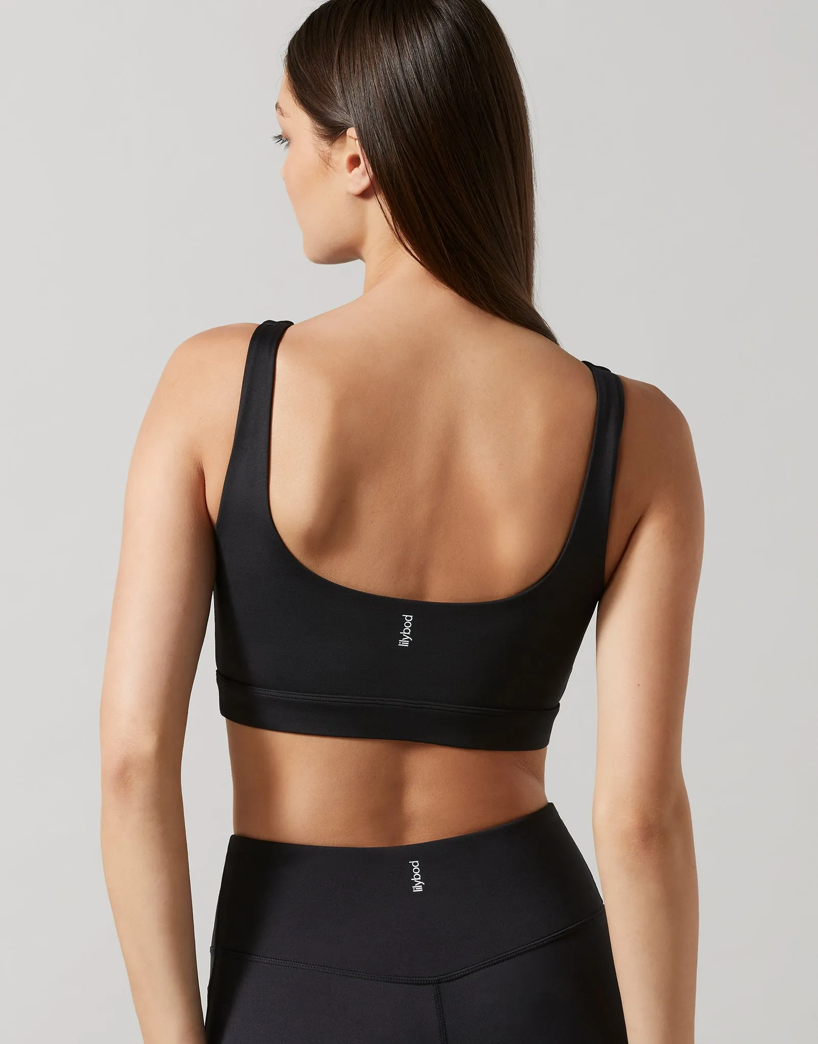 Black Clarissa Sports Bra