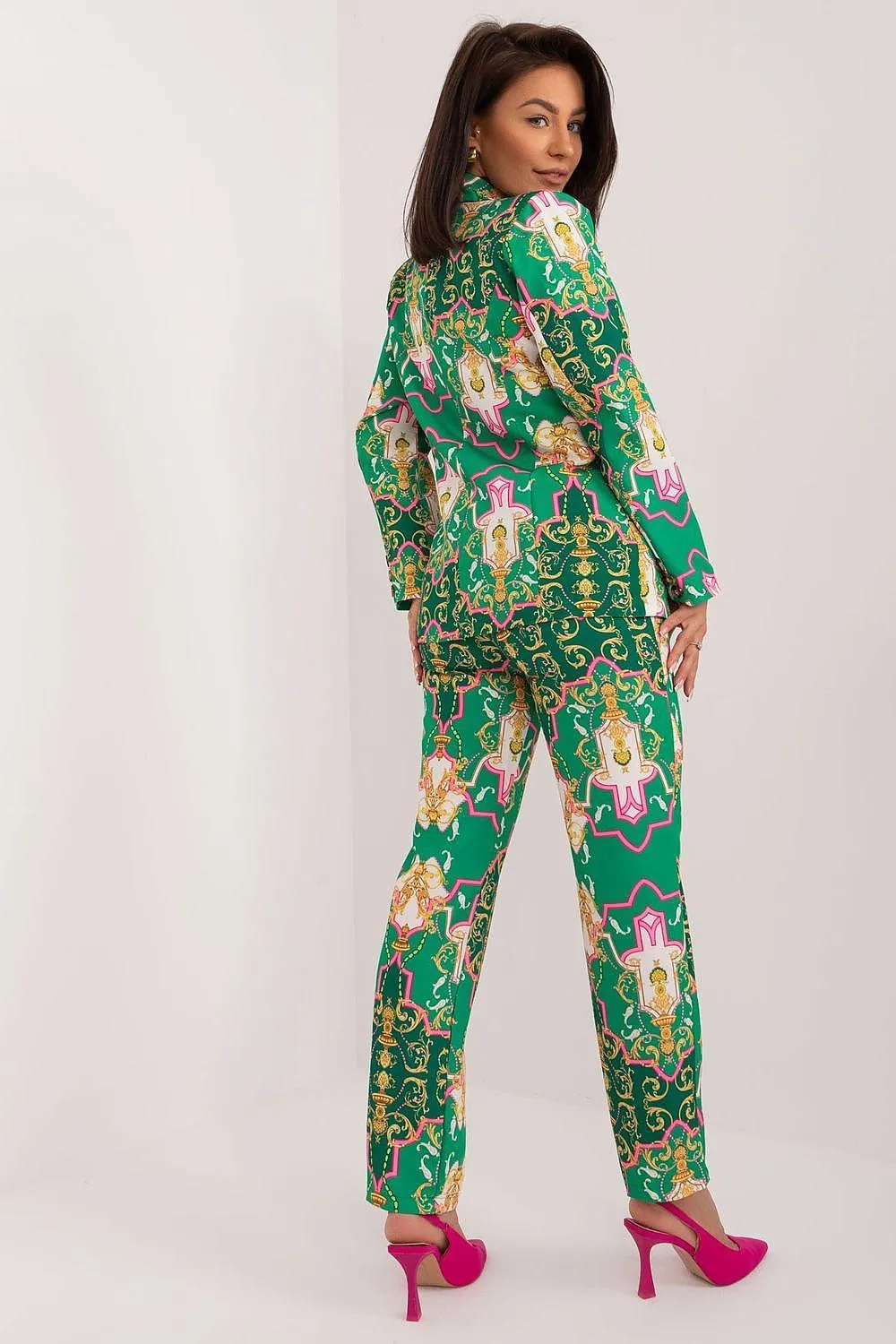 Chic Italy Moda Women's Suit Jacket and Trousers Set