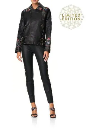 ELASTIC WAISTBAND SUEDE LEGGINGS HEUTE PROVINCIAL