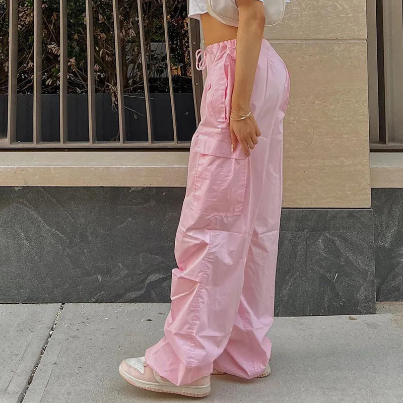 elveswallet Cnady Multi-Pocket Cargo Pants
