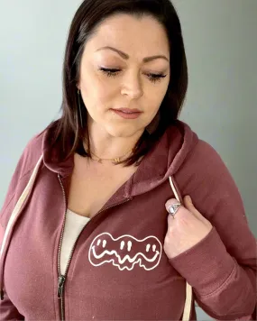emotionally unavailable | zip up sweatshirt