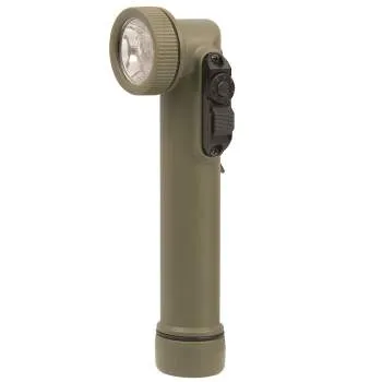 GI Style Mini LED Angle Head Flashlight