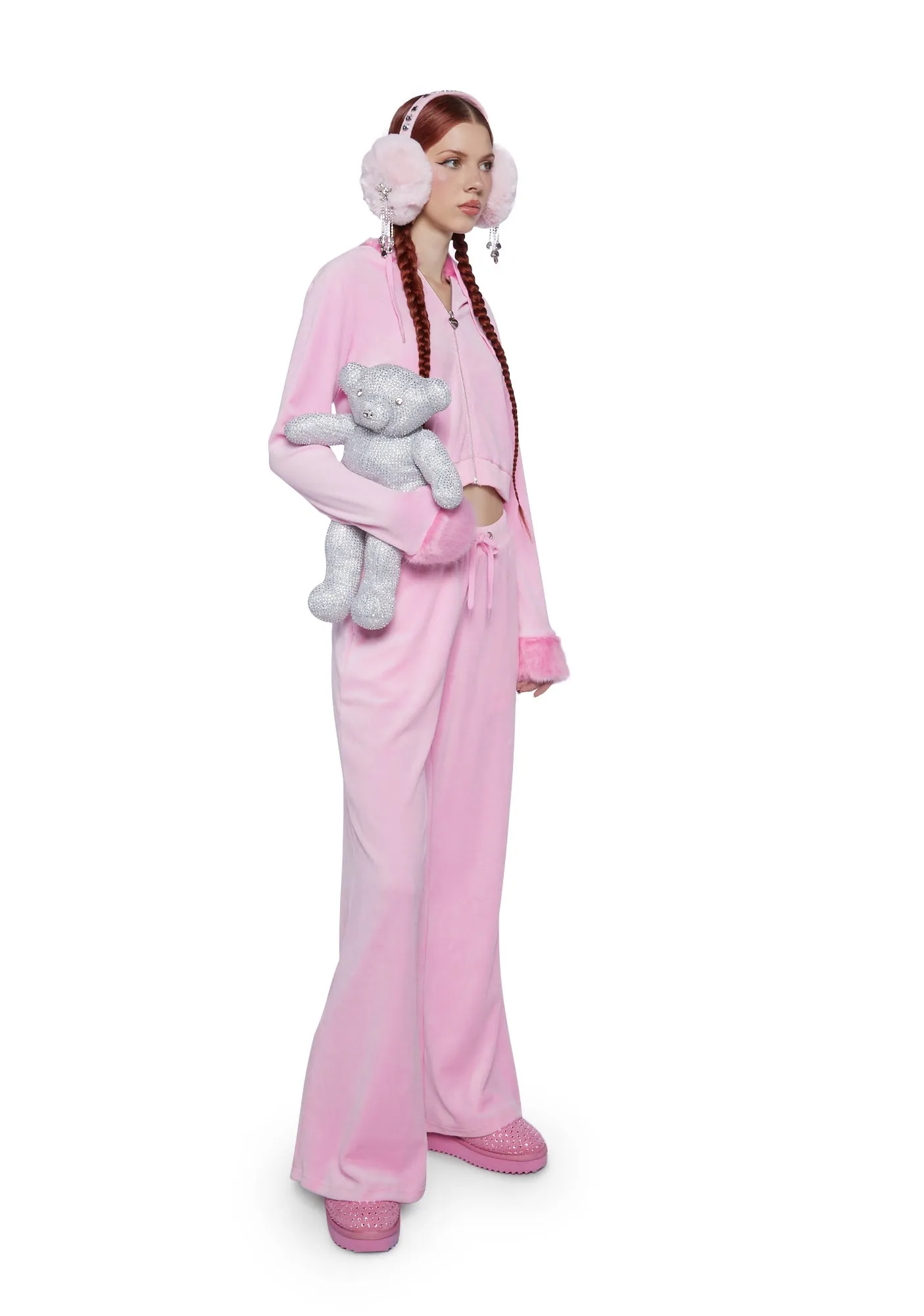Gumdrop Crush Velour Sweatpants