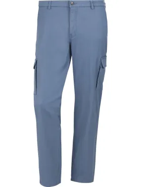 Jan Vanderstorm Nanno Loose Fit Cargo Pants, Blue