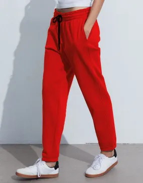 Ladies Fleece Trouser-Red
