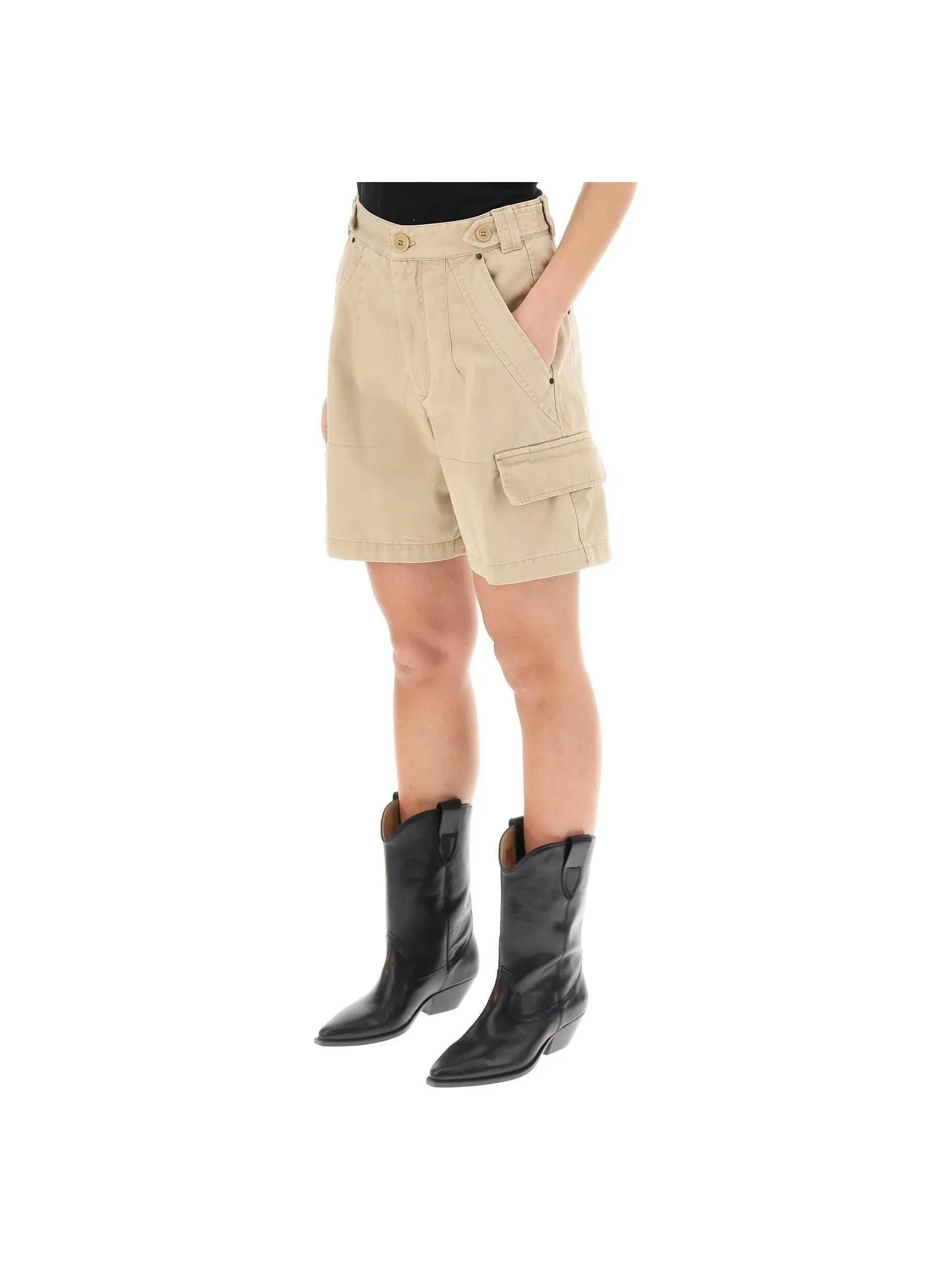 Lisette Cargo Organic Cotton Shorts