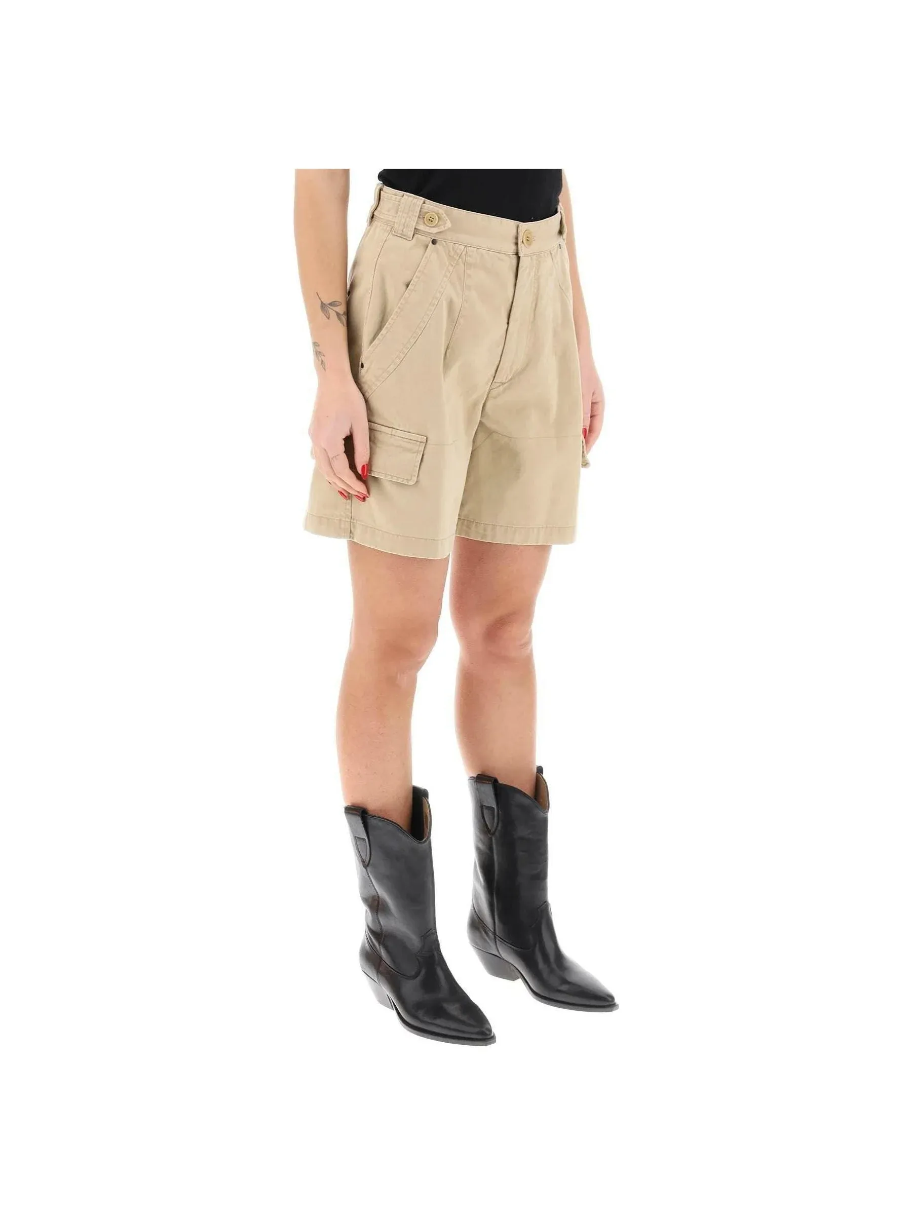 Lisette Cargo Organic Cotton Shorts