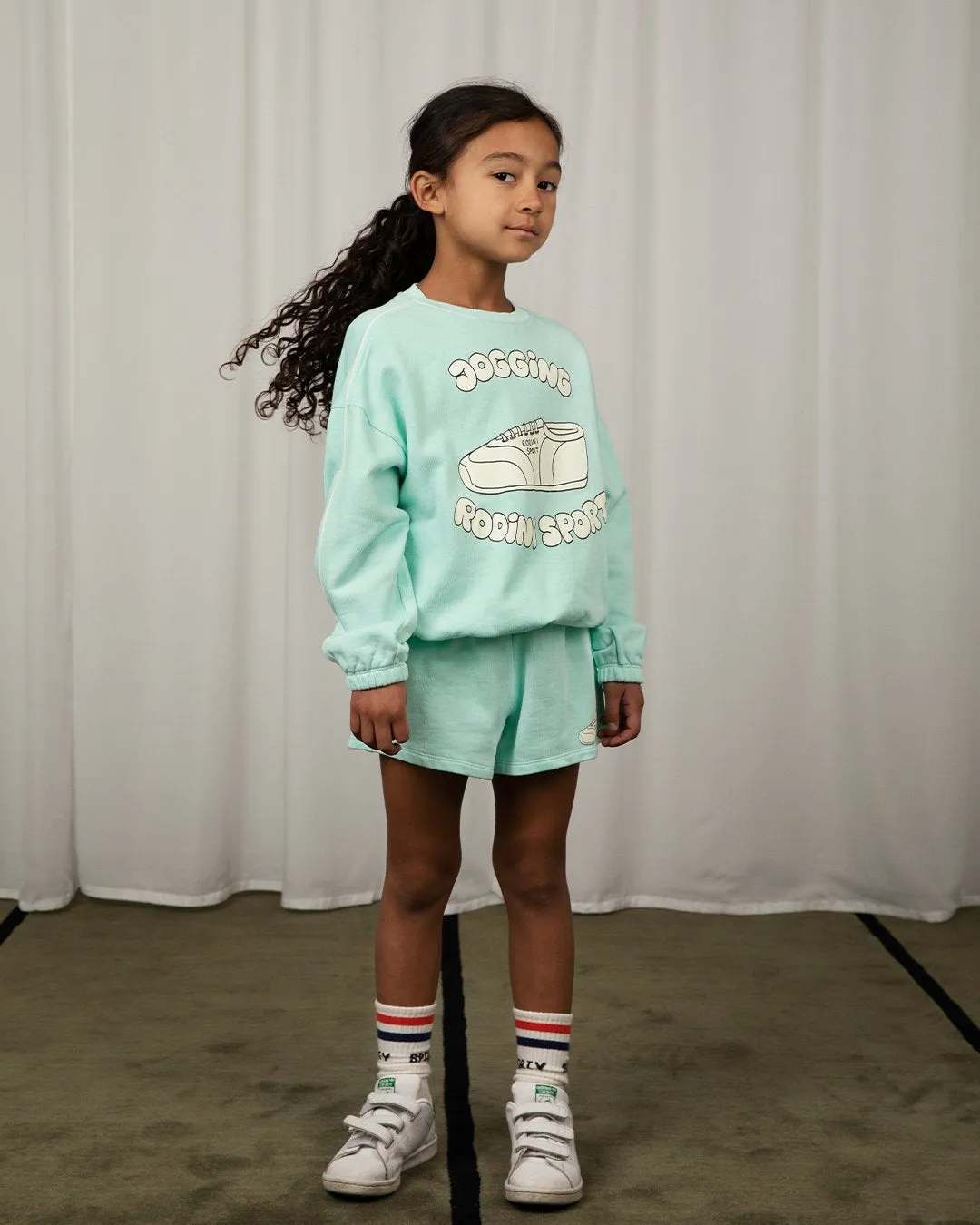 mini rodini jogging jp sweatshirt - green