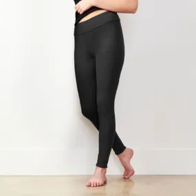 Organic Cotton Ribbed Leggings