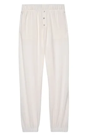 Sweater Henley Sweatpant, Creme